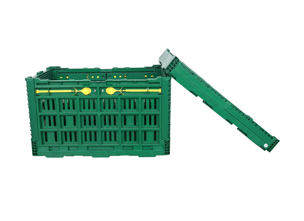 QUANYUN Efficient Recycled Plastic Containers PP Mesh Design for Crate KB533631W