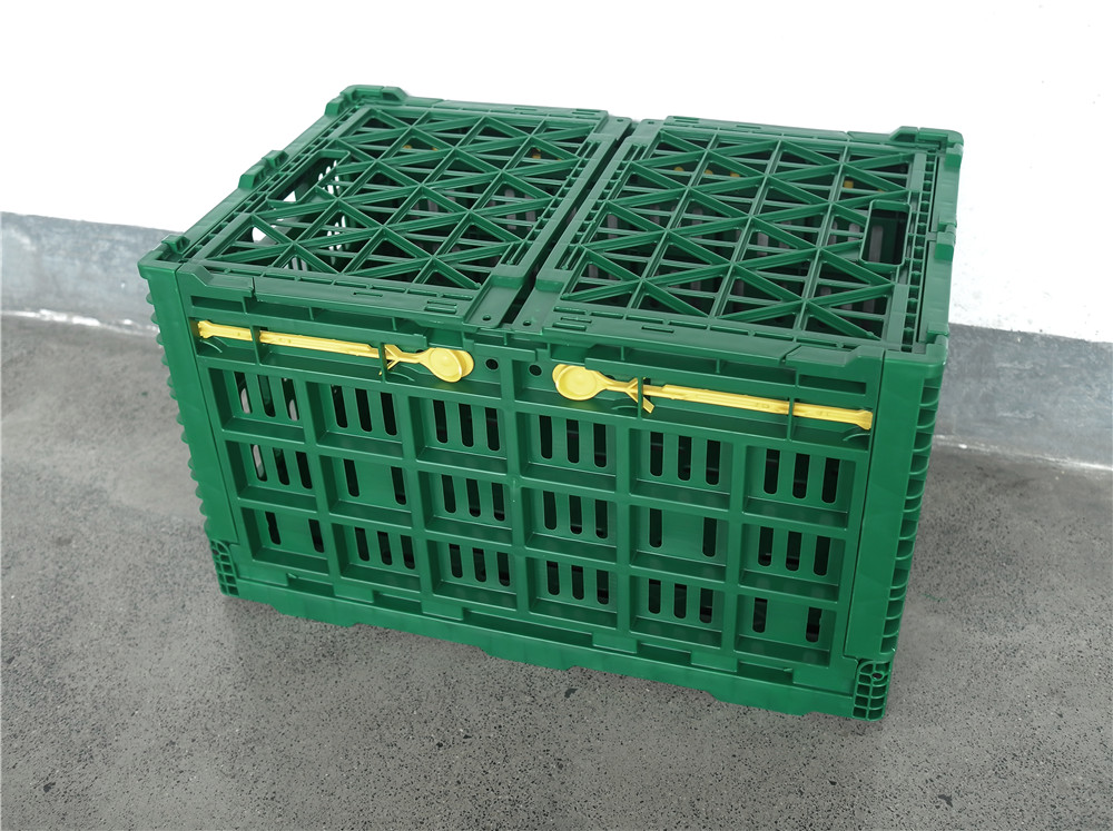 QUANYUN Recyclable Heavy-Duty Industrial Plastic Storage Basket KB533631C