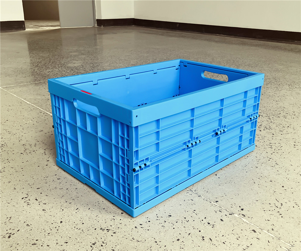 QUANYUN Wholesale Solid Nestable Logistics Storage Crate XS6040295W-1