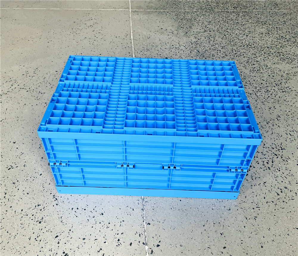 QUANYUN Wholesale Solid Nestable Logistics Storage Crate XS6040295W-1