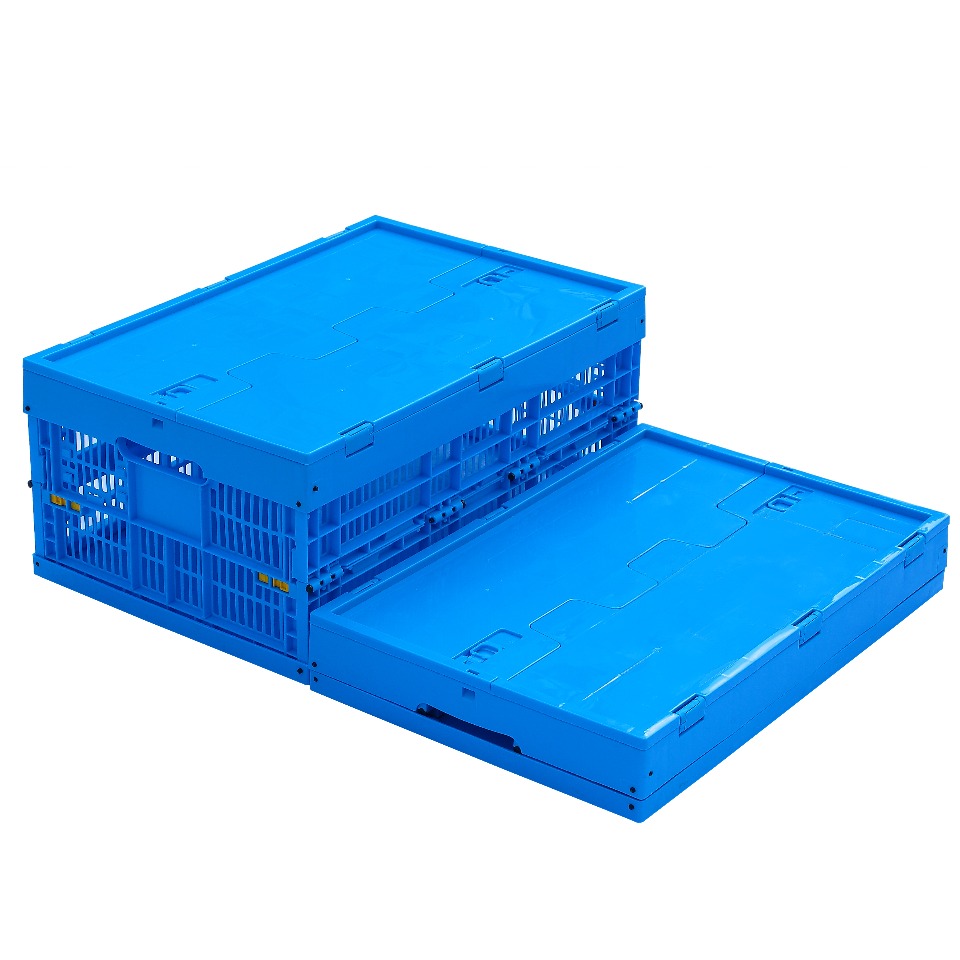 QUANYUN Stackable Container Mesh Style Lids Made PP Material China Supply KK6040265C-1