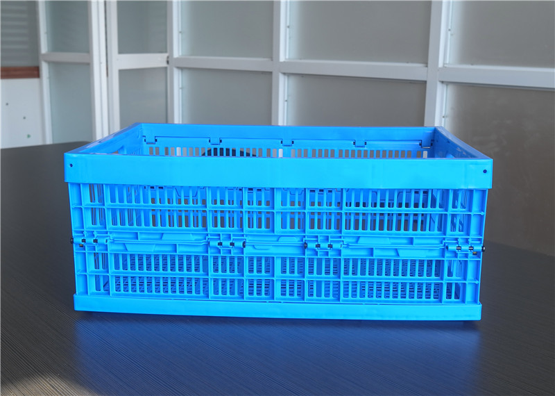 QUANYUN Recyclable Multi-Purpose PP Mesh Plastic Crate KK604024W-1