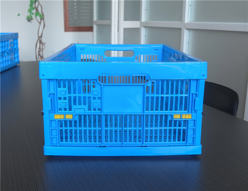 QUANYUN Recyclable Multi-Purpose PP Mesh Plastic Crate KK604024W-1