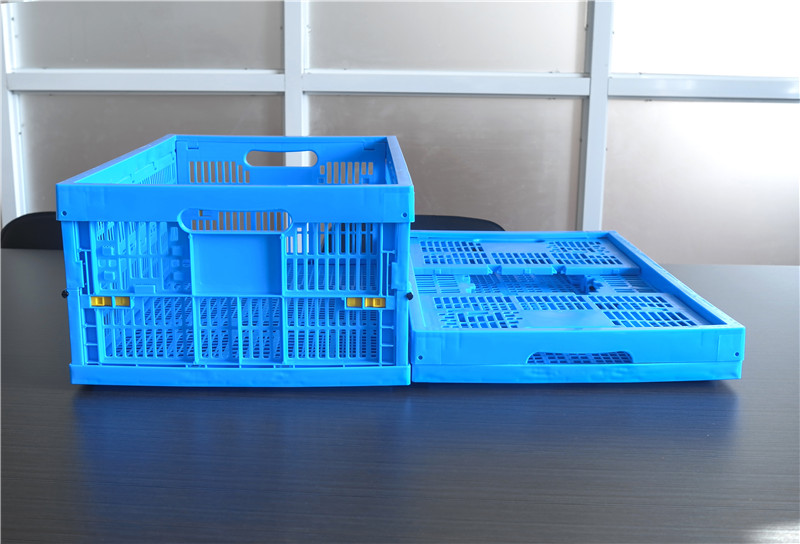 QUANYUN Recyclable Multi-Purpose PP Mesh Plastic Crate KK604024W-1