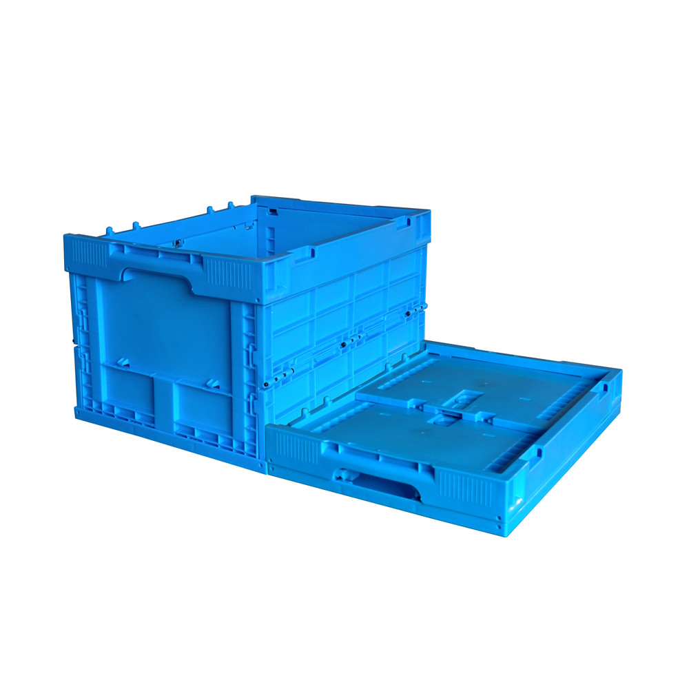 QUANYUN Classic Rectangular Foldable Recyclable Plastic Storage Box XS403024W