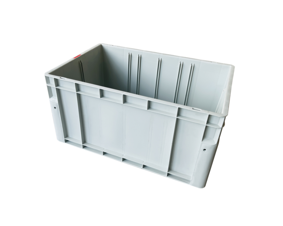 QUANYUN Solid Crate with Heavy Duty Stackable Feature LK604030W