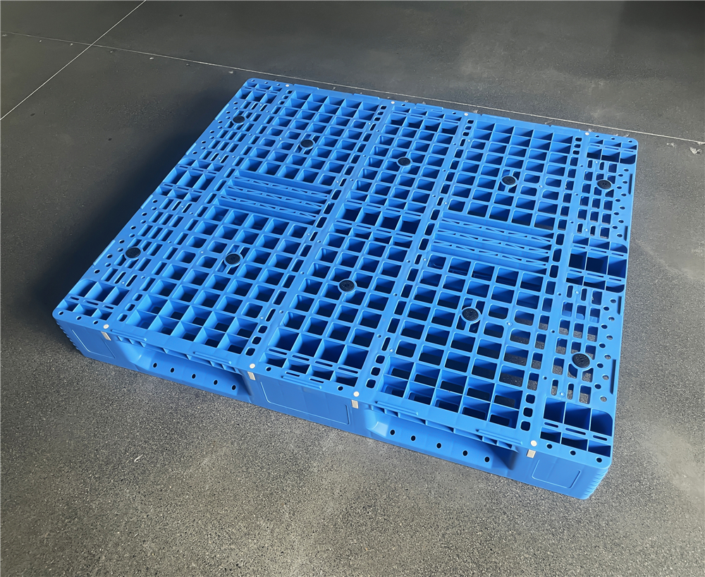 QUANYUN  4-Way Heavy Duty 1200*1000 Plastic Euro Pallet TP1210