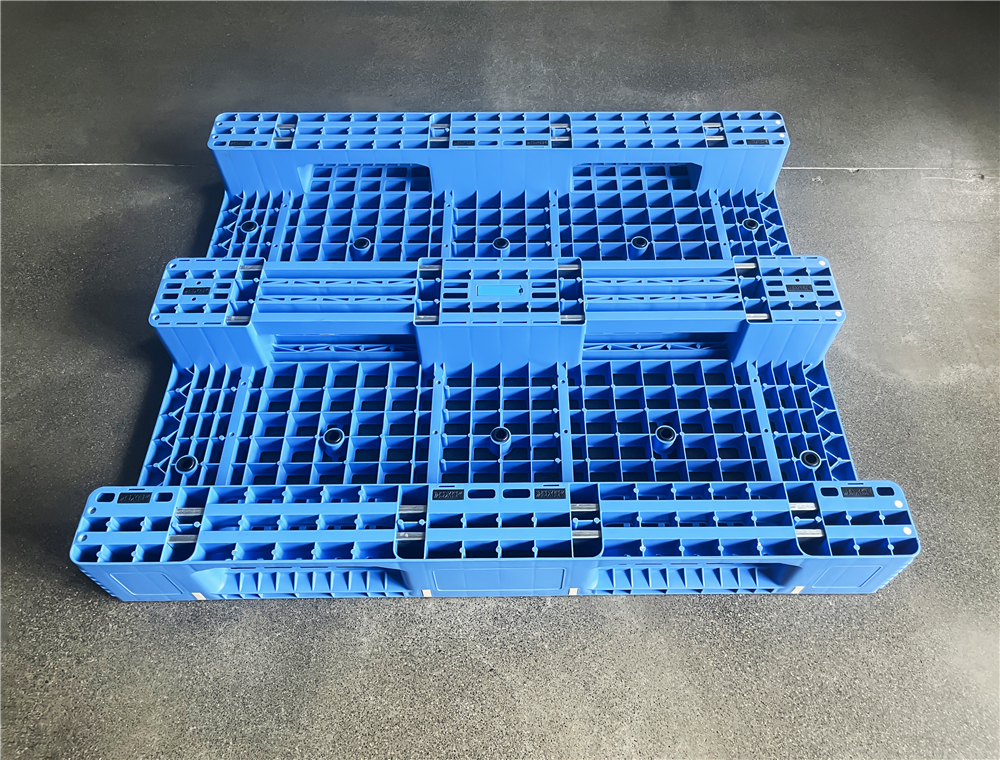QUANYUN  4-Way Heavy Duty 1200*1000 Plastic Euro Pallet TP1210