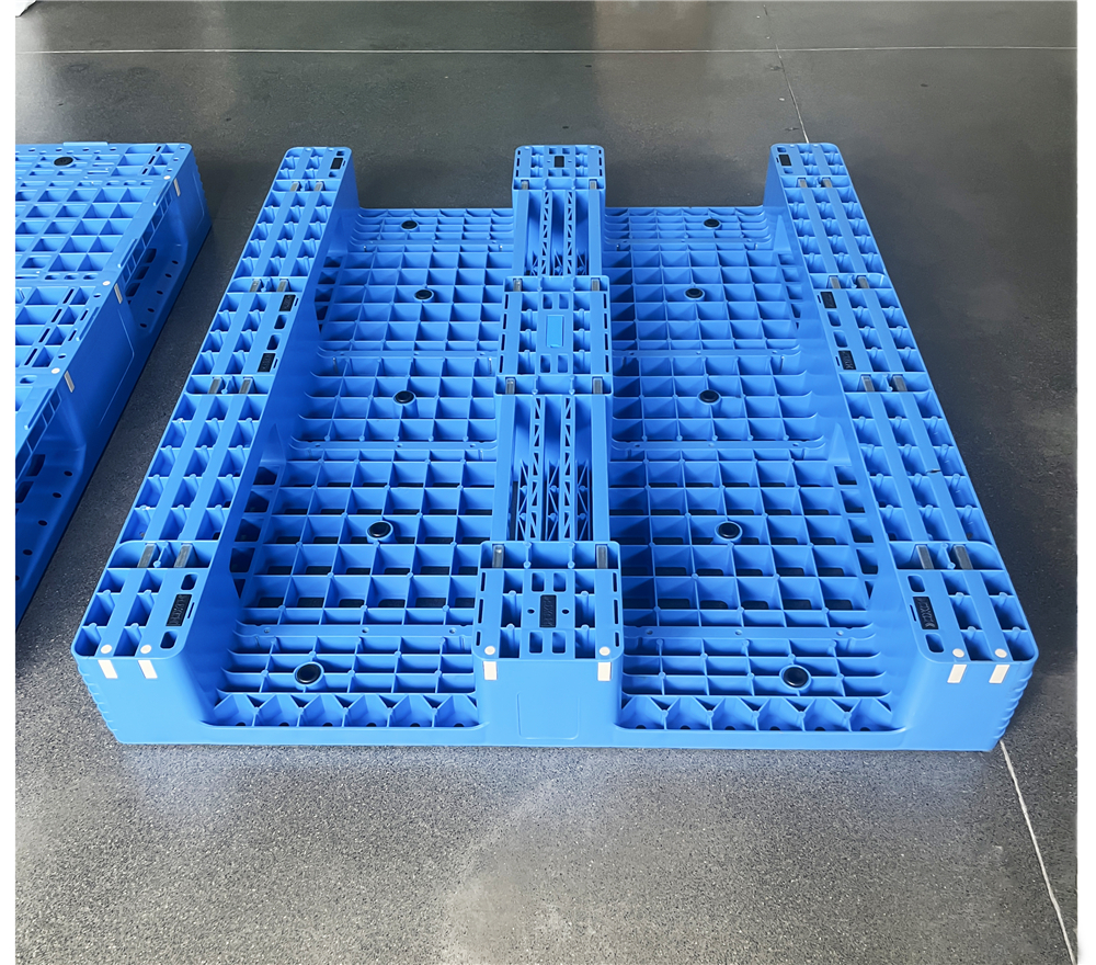 QUANYUN  4-Way Heavy Duty 1200*1000 Plastic Euro Pallet TP1210