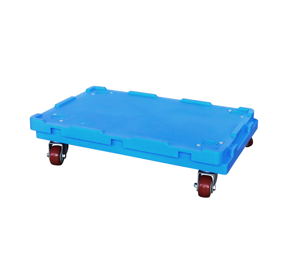QUANYUN  PP Industrial Furniture Moving Dolly for Warehouse WGC6040-1