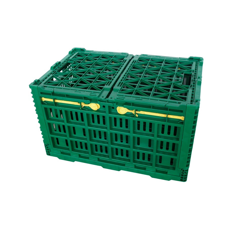QUANYUN Recyclable Heavy-Duty Industrial Plastic Storage Basket KB533631C