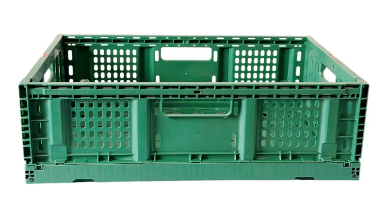 QUANYUN Foldable Logistics Storage Crate Efficient Produce Basket TY6040195W-S